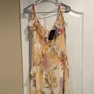 Taylor Thin  Strap Floral Dress